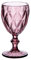 Trend - Boite de 6 verres à pied 25 cl diamond rose
