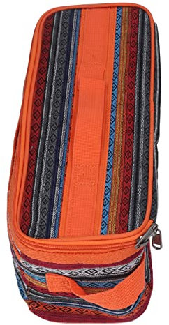 Camping Gear Storage Bag, Large Capacity Double Zipper Camping Travel Cooking Utensil Organizer Extended Design Oxford Cloth For Outdoor (Classic Fine Rhombus)