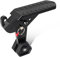 I LITTON Black Car Door Step Foot Peg, Foldable Car Roof Ladder Up On Door Latch Car Roof Rack, Multifunctional Car Door Pedal Easy to Access to Roof, Universal Fit for Truck SUV ATV Vehicles, Black