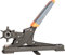 Pebaro 266 Revolverlochzange 250 mm Standmodell, Gürtellochzange, Lochzange für Uhrenarmbänder, Hundehalsband Gürtel, Leder, Papier, Stoff, Filz, Plastik, Holz, Lochdurchmesser 2-2,5-3-3,5-4-4,5 mm