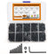 Cemobile 540PCS M3 Socket Head Cap Screws Nuts Washers Assortment Kit, 12.9 Grade Alloy Steel M3 x 6/8/10/12/16/20/25mm Metric Hexagon Bolts, Full Thread Allen Machine Screws for 3D Printer DIY