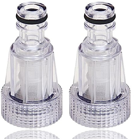 2-PCS-Water Filter Garden Hose, Pressure Washer Replacement Water Filter, Water Hose Filter, Pressure Washer, Water Filter Motorhome, Quick Adapter for Pressure Washer