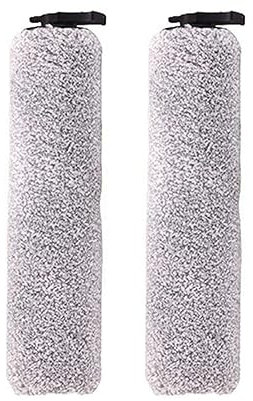 ORCOW 2-teiliges Rollenbürsten-Ersatzset aus Kunststoff, kompatibel mit Redkey W12 3-in-1 selbstreinigenden Akku-Nass-Trockensauger-Ersatzteilen
