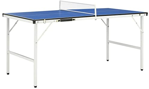 Tischtennisplatte klappbar Indoor 152 cm | Midsize Tischtennistisch | Ping Pong Tisch