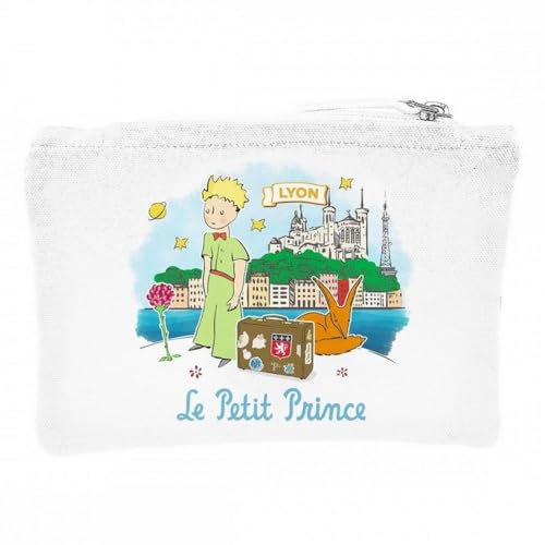 Enesco France Kulturbeutel Der kleine Prinz in Lyon (20 x 15 cm), mehrfarbig, M