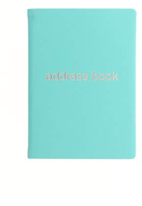 Letts of London Dazzle Adressbuch, A6, Türkis