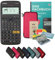 CALCUSO Ensemble Premium Rose avec Calculatrice Casio FX-82DE X