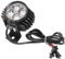 2 in 1 Horn Scheinwerfer Frontlicht kompatibel mit KUGOO M4 PRO Elektroroller E-Bike 12-80V Nachtsicherheit Frontlicht Lampenzubehör