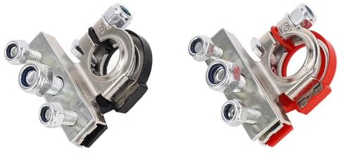 Yuecoom Battery Terminal Connectors, 3 Way Positive Battery Quick Release Connector for Car RV Boat