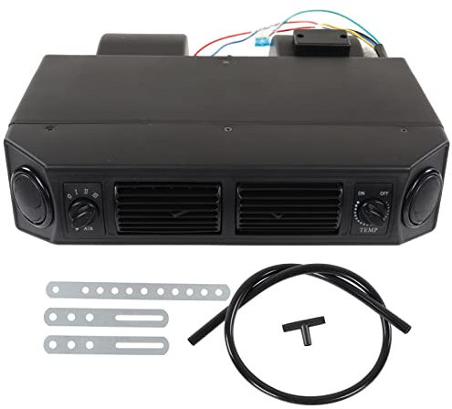 Unité D'assemblage D'évaporateur de Climatisation de Voiture Automobile à 3 Vitesses avec Kit D'aérations de Sortie pour Voitures Camions RV (12V)