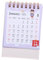 NUOBESTY 2025 täglicher Flip-Kalender Mini-Kalender Mini-Desktop-Kalender Bürokalender Kalender des akademischen Jahres tischkalender büro kalender Tisch-Flip-Kalender Kalenderplaner Eisen