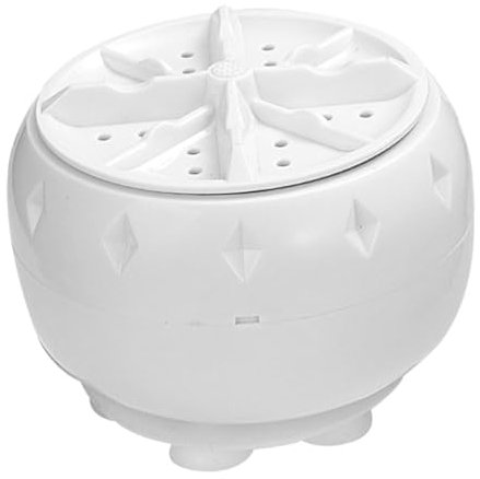 TOPPERFUN Tragbare Kleiner Schall Turbinenwaschmaschine Aus Robustem Kunststoff Energiesparend Vollautomatisch Für Unterwäsche Für Zuhause Reisen Wohnmobil Und Büro