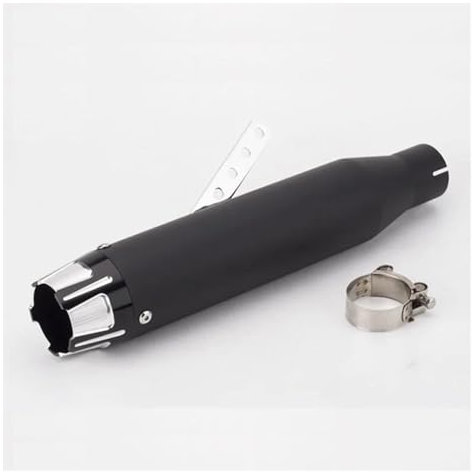 ZEEBQHKLW For Harley For Davidson For IRON 883 W800 XV950R Motorcycle Motocross Exhaust Pipe 51mm Universal Muffler Exhaust Replacement Parts(A1)