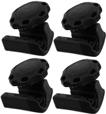 Toddmomy 4sets Football Helmet Visor Clips Screws Secure and Stable Fit for American Football Helmets Easy Installation Multiple Color Options