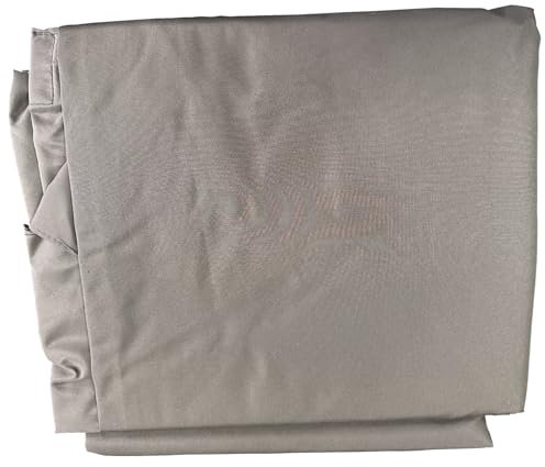Happy Garden Toile de Rechange pour Parasol Droit HAPUNA 2x3m Taupe – rectangulaire, Polyester déperlant et Anti-UV