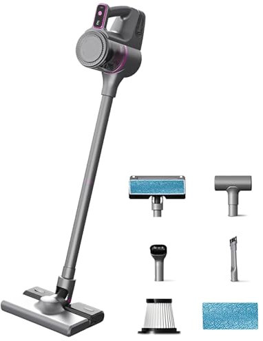 SUIOPPYUW Wireless Suction Anddragintegrated Handheld Carpet Washer Vacuum Cleaner Handheld Carpet Cleaner Washer Durable, Grey