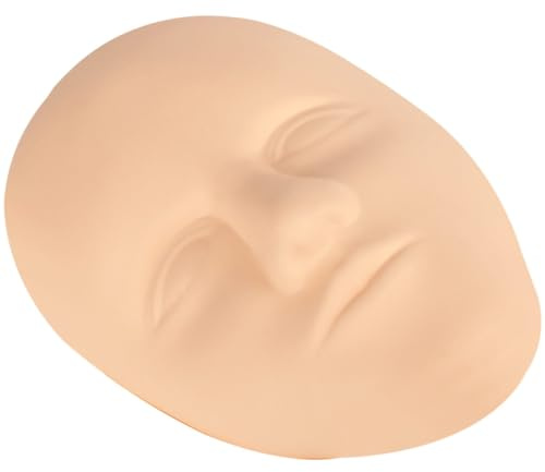 Garneck Übungshaut Geeignet für mit Silikon Gesichtstätowierungen Hautähnlich 5d Augen und Langlebig für Tätowierungspraxis Permanent Make Up Training