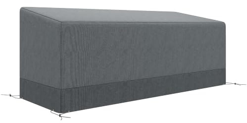 Outsunny Abdeckung für Gartenmöbel 600D Oxford 190,5x72x76cm Wasserdicht
