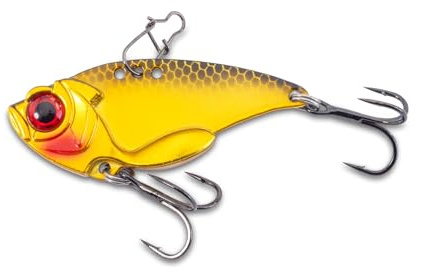Iron Claw Vibro Killer 20g - 5,2cm Zander und Barschangeln (GR - Golden Rudd)