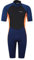 Mountain Warehouse Combinaison de plongée Short pour Homme - Corps: 2.5mm, Combinaison Confortable en néoprène - Convient aux Vacances d'été, plongée et Surf Orange Large/X-Large