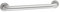Amazon Basics Barra de seguridad resistente para baño, 0,46 m de longitud, 3,8 cm de diámetro, acero inoxidable