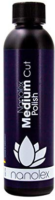 Nanolex Medium Cut Polish – Schleifpolitur – Schleifpaste Autolack – 250 ml