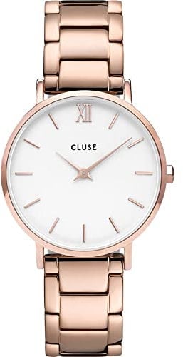 CLUSE pour Femme Analogique Quartz Montre avec Bracelet en Acier Inoxydable CW0101203027