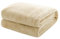 Mixibaby Kuscheldecke Flauschige extra weich & warm Wohndecke Flanell Fleecedecke, Falten beständig/Anti-verfärben als Sofadecke oder Bettüberwurf, Größe:220 cm x 240 cm, Farbe:Natur