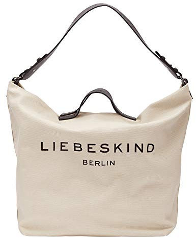 Liebeskind Berlin Damen Clea HOBO LARGE, Pale Moon - 9046, Large HxBxT 42.0 x 51.0 17.0 EU
