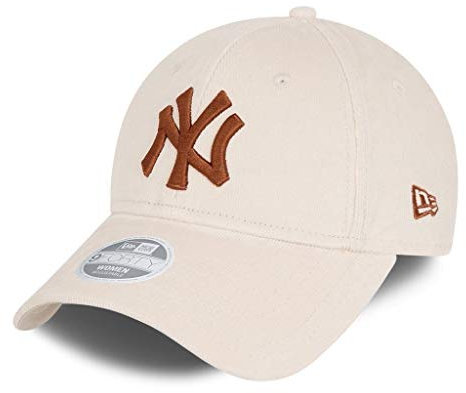 New Era New York Yankees Cap MLB Basecap Cord Kappe Baseball Damen beige - One-Size