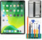Para iPad Pro 12.9 2020 4ª pantalla de repuesto A2069 A2232 A2233 A2229 LCD Display Touch Digitizer Panel Sensor Glass Lens Kits (Original Negro)