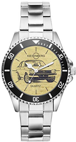 KIESENBERG Kadett C Coupé Auto Fan Uhr – sportliche Armbanduhr im automobilen Fan-Design – stilvolle Herren-Uhr mit Auto-Motiv – Geschenkidee für Autofans & Fahrer - 20599