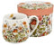 DUO FLORAL Fassbecher 430 ml WILD BIRD New Bone China Porzellan