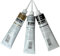 Konturenfarben-Set für Glasmalerei zur Dekorativen Gestaltung - Konturenpasten (Gold, Silber, Schwarz) (3 x 20 ml)