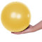 Fresion Gymnastikball Yoga Pilates Ball Kleine Übung Ball, 25cm Dicker Anti-Burst Gymnastikball Overball, Weich Pilates Ball, Fitness Ball für Yoga,Heim, Büro,Sitzball, Gelb