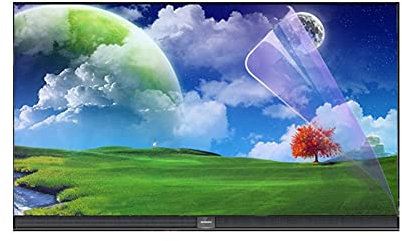 AMDHZ Entspiegelungsfolie, Anti-Kratz-/Staub-/Anti-Fingerabdruck-Folie Schutz vor Augenermüdung, Bessere Anpassung an 27-75 Zoll LCD/LED-Display (Color : HD Version, Size : 40 inch 886X498mm)