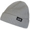 SAEBIS Ribbed Beanie Damen und Herren - Unisex Klassische Strickmütze - Classic warme Mütze für das ganze Jahr - Kopfbedeckung - (Grau)