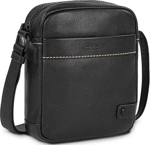 Men's Leather Crossbody Messenger Bag Stylish Herrentasche Umhängen Leder S
