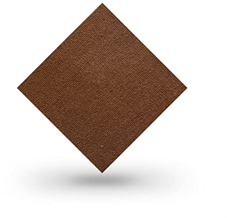 Selbstklebende Teppichbodenfliesen, 10 Stück Haustiermatte, weich, rutschfest, waschbare Teppiche, Bodenschutz, Teppichquadrate for Zuhause (Marron, Size : 45x45cm)
