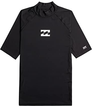 Billabong Waves All Day - Kurzarm-Rashguard für Männer Schwarz
