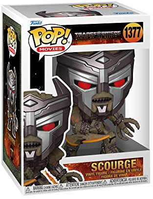 Funko Pop! Movies: Transformers: Rise Of the Beasts - Scourge - Collectable Vinyl Figure - Gift Idea - Official Merchandise - Toys for Kids & Adults - Movies Fans - Model Figure for Collectors