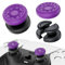 PlayRealm No Falling Off Lot de 2 rallonges de joystick et poignée en silicone pour manette de PS5 et PS4 Rose tourbillon