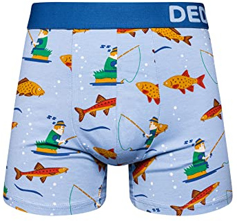 Dedoles Boxershorts Herren Jungen Trunks Baumwolle Bunte lustige Designs | atmungsaktiv, weich, bunte Motive, Geschenk Vatertag, Dinosaurier Hamster Spiele, Männergeschenke, Baumwolle Herren, Boxer,