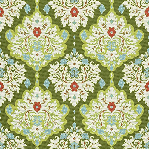 HEKO PANELS Stoff Oxford Wasserdichte Meterware Canvas-Stoff Polyester Stoff Zum Nähen Nähstoffe Möbelstoffe Dekostoffe Handwerken Wasserabweisend Blickdicht Damast Vintage 1 Meter 155 x 100 cm