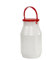 LECHERA PLASTICO TAPA ROJA 1 L.