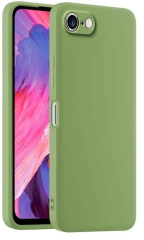 HULLIN Bunte Silikon Handyhülle, Passend für iPhone 6 / iPhone 6s (4.7) - Matcha Grün