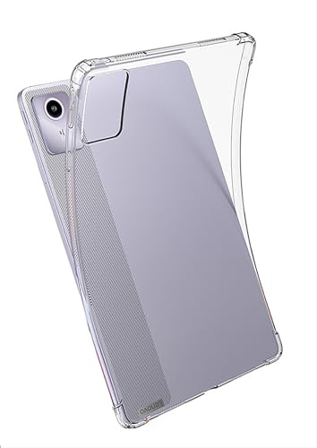 GIOPUEY Hülle für Lenovo Tab M11 2024, Weiche TPU Rückenschale, Dünne Abdeckung, Airbag Schutz, Case Kompatibel mit Lenovo Tab M11 2024-Transparentes