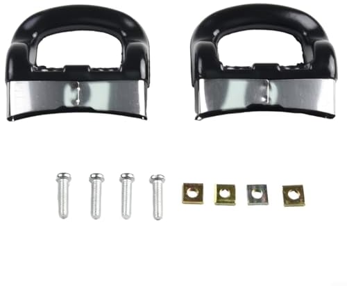 and Practical Replacement Side Handles for Cooker Steamer Stockpot Pan Pot, Suitable for Single/Double Screw Pot, Black 2