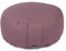 Bodhi Meditationskissen Rondo ECO | Yogakissen mit Bio Dinkelfüllung | Bezug aus 100% Baumwolle | Waschbarer Bezug mit praktischer Trageschlaufe | Höhe 20 cm (Dusty Purple)