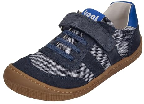 KOEL Barefoot Kinderschuhe - Sneakers Dylan II Textile 501 Blue, Größe:23 EU